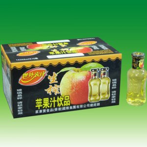 世外农庄生榨苹果汁饮品250mlX15