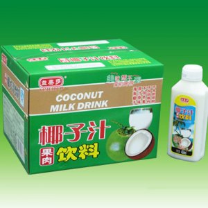 益美多椰子汁果肉饮料450ml
