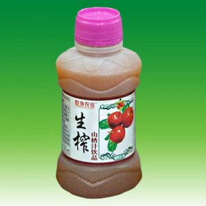 世外农庄生榨山楂汁饮料380ml