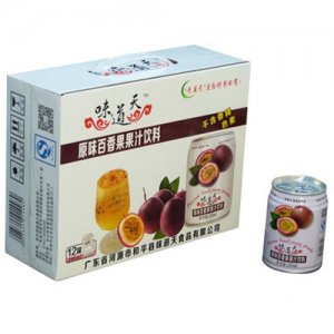 家康宝味道天原味百香果果汁饮料245mlx12