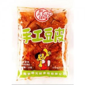翻天娃蒜香味豆皮