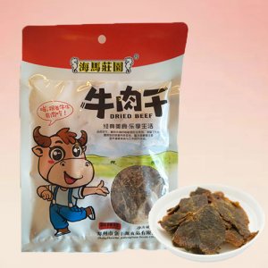海马庄园麻辣味牛肉干