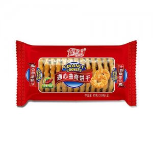 嘉士利红枣味通心曲奇饼干93g