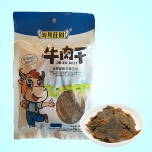 海马庄园沙爹味牛肉干