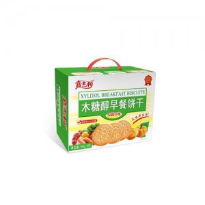 嘉士利瓜蔬味木糖醇早餐饼干800g