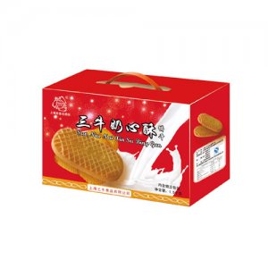 三牛奶心酥饼干