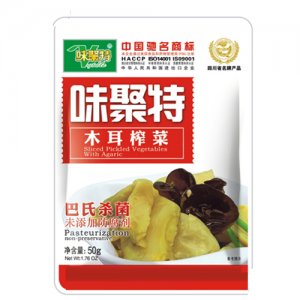 味聚特木耳榨菜袋装