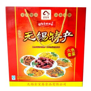 金宝斋无锡特产六色套菜礼盒