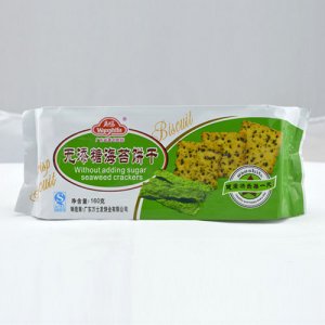 万士发无添糖海苔饼干160g