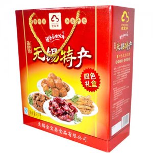 金宝斋无锡特产四色礼盒