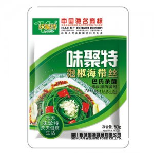味聚特泡椒海带丝50g