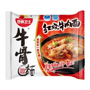 营养卫士牛骨面红烧牛肉味面
