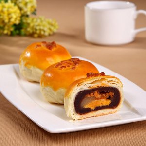 瑞华蛋黄酥油红豆沙馅
