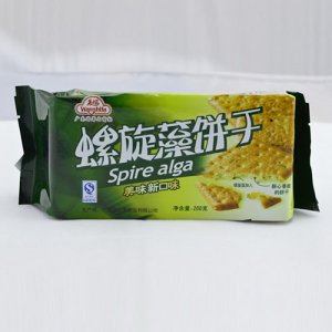 万士发螺旋藻饼干200g