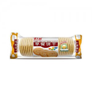 嘉士利麦麸味早餐饼干167g
