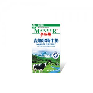 麦趣尔纯牛奶250ml