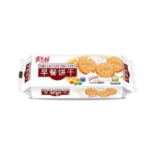 嘉士利麦纤味早餐饼干109g