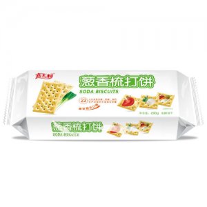 嘉仕利葱香味梳打餅乾200g