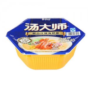 康师傅醇白什锦海鲜面120g
