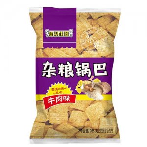 海马庄园杂粮锅巴牛肉味