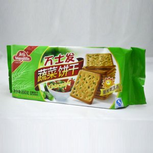 万士发蔬菜饼干200g