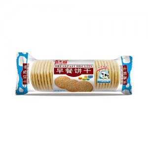 嘉士利牛奶味早餐饼干167g