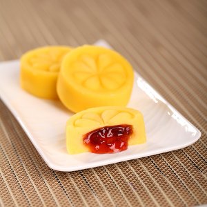 瑞华绿豆冰糕蔓越莓馅