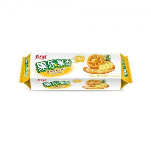 嘉士利凤梨味果酱夹心饼干93g
