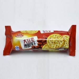 万士发大红枣薄脆饼干168g