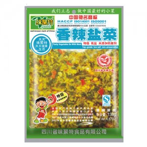 味聚特香辣盐菜