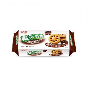 嘉士利果乐果香巧克力味夹心饼干192g