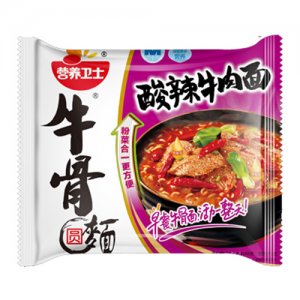 营养卫士牛骨面酸辣牛肉味面