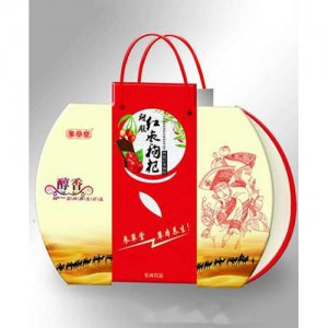 参草堂阿胶红枣枸杞异形礼盒
