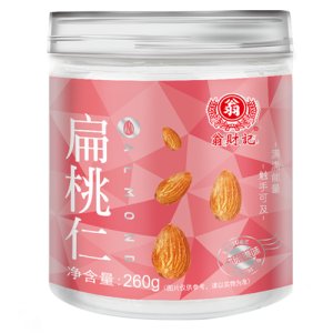 翁财记扁桃仁260g