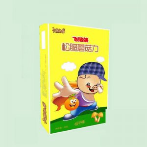 卡通世界飞猪侠松脆蘑菇力桔子味