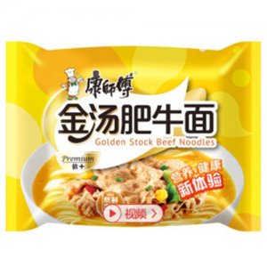 康师傅金汤肥牛面袋面