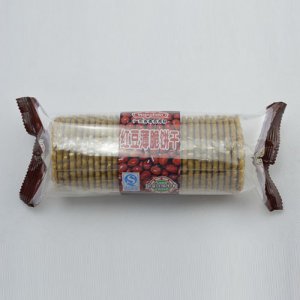 万士发红豆薄脆饼干200g