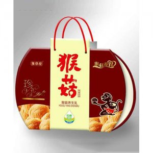 参草堂猴菇养生乳异形礼盒（红）