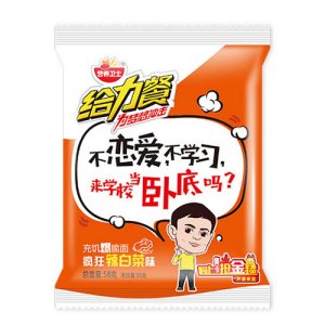 营养卫士给力餐香脆面疯狂辣白菜味