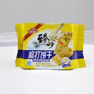 万士发梳打饼干奶盐味100g