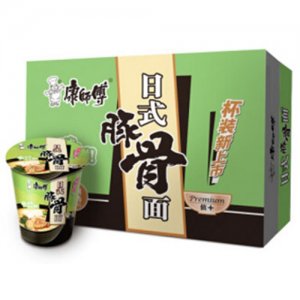 康师傅日式豚骨杯面箱