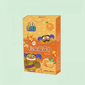 卡通世界鹿精灵松脆蘑菇力桔子味