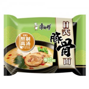 康师傅日式豚骨袋面