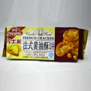 万士发法式黄油酥饼120g