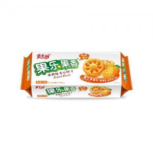 嘉士利香橙味果酱夹心饼干205g