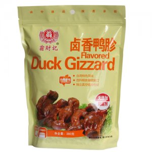翁财记卤香鸭胗380g