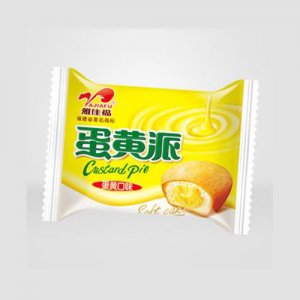 雅佳福蛋黄派蛋黄味散称
