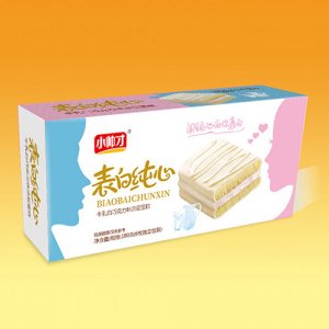 小帅才表白纯心牛乳白巧克力涂层蛋糕180g