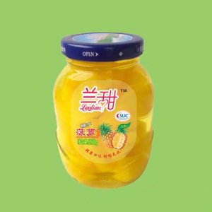 兰甜菠萝罐头