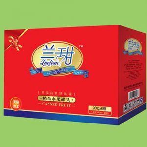 兰甜精品水果罐头268g×6